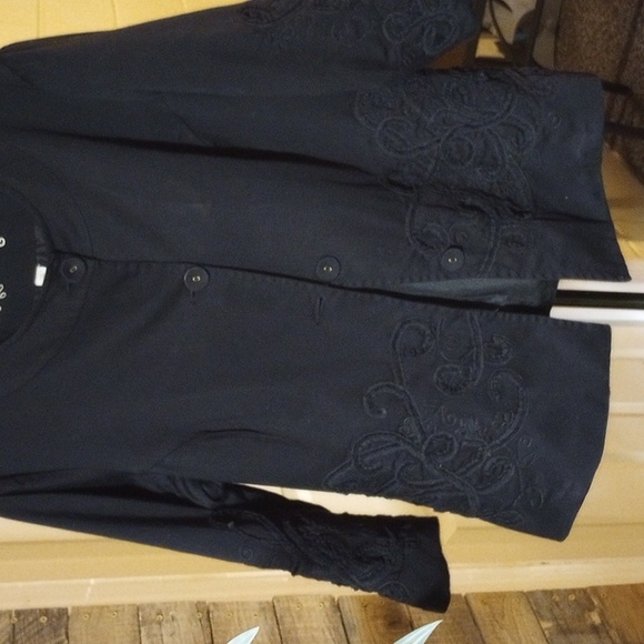 Black Cold 💦 Water creek Jacket sz 20 - Picture 5 of 8